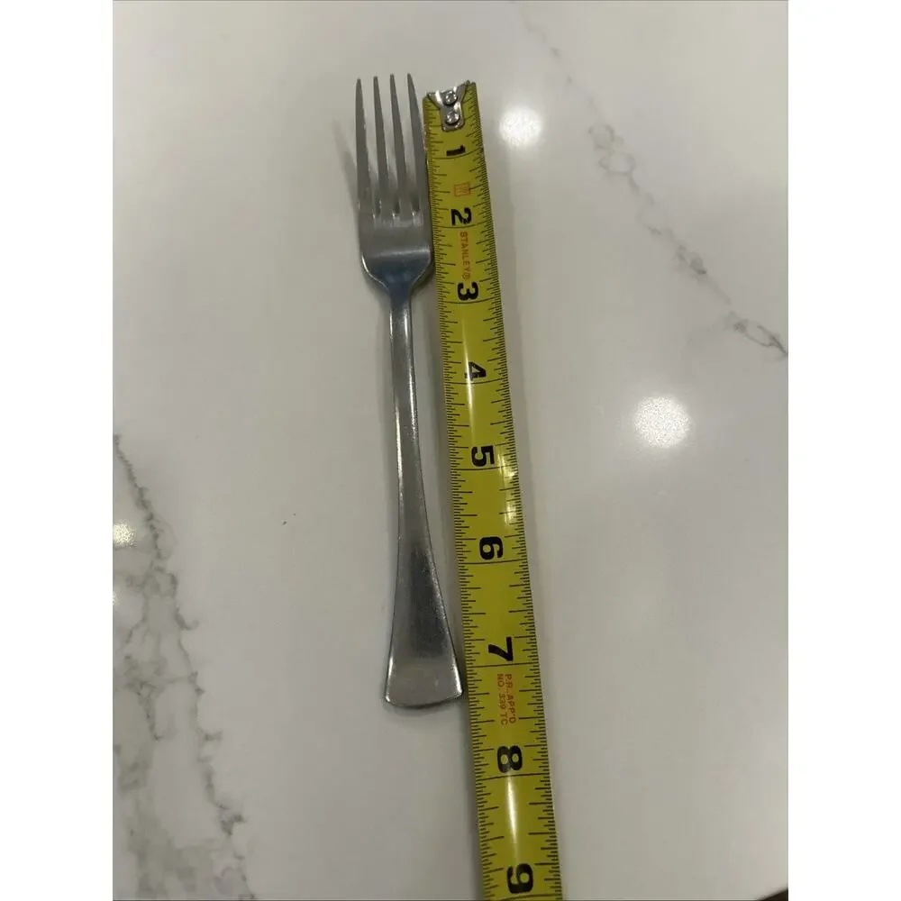 Bon Chef BSTU Bistro Utensil Stainless Steel Flatware‎ Windsor 7.5” Dinner Fork